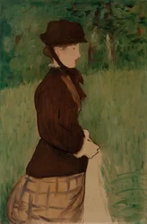 Young Woman in a Garden