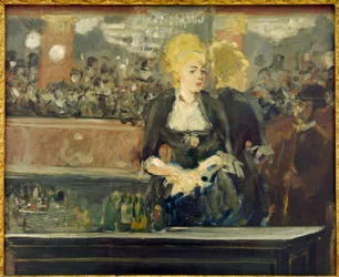 Study for the Bar at the Folies-Bergère