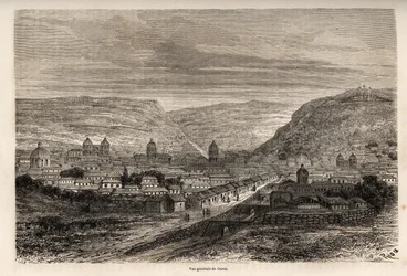 General view of Cusco, former capital of the Incas