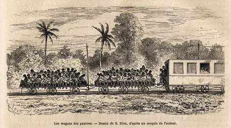 The Wagon of the Poor of the Paraguayan Trains