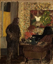 Interior with Misia Natanson at the Piano