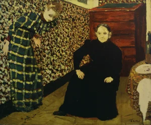 Interior, Mother and Sister of the Artist