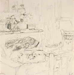 Interior with Square Table