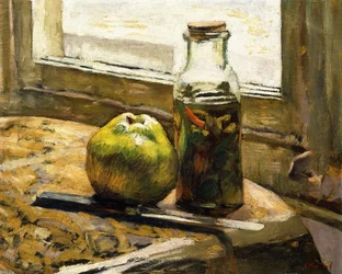Jar of Pickles and Apple
