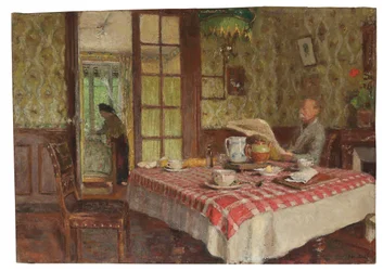 Reading in the Dining Room, Vaucresson