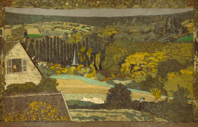 Landscape: Window Overlooking the Woods