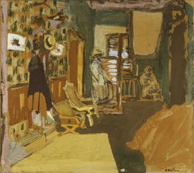 Mme Hessel in the Hallway, c.1909