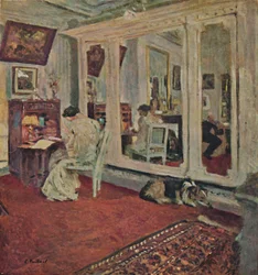 Mme Hessel, rue Rivoli About 1902