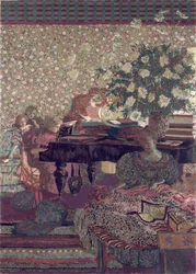 Figures in an Interior. Music