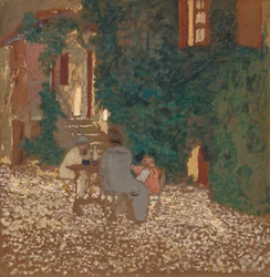 Repast in a Garden