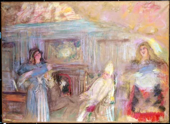 Representation of the Play "The Imaginary Invalid" by Jean Baptiste Poquelin known as Moliere (1622-1673)