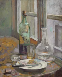 Still Life with Bottle and Jug