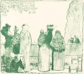 The Tuileries Gardens, 1895