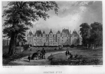 View of the Chateau d