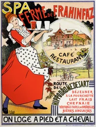 Cafe Frahinfaz Farm Advertisement
