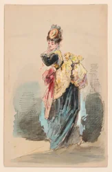 A Lady Promenading