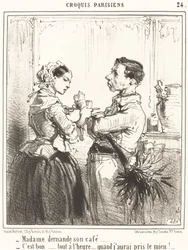 Madame Asks for Her Coffee