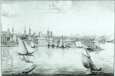 New York from the West, from 