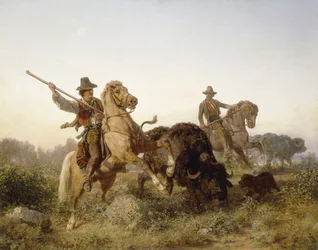 Herding Water Buffalo