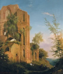 View of the Lehnin Monastery Ruins