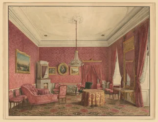 The Salon of Count Moritz von Putbus