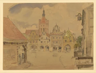 Market Square in Gollub