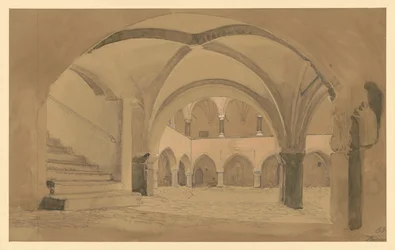 Castle Courtyard in Heilsberg