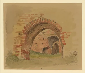 Castle Ruins of Diebow near Thorn
