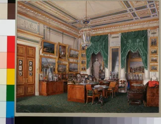 Interiors of the Winter Palace: The Study of Emperor Alexander II