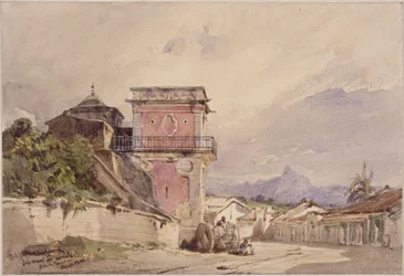Fountain on Rua do Conde, Rio de Janeiro