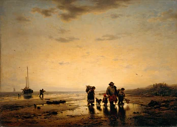 Beach in Evening Light