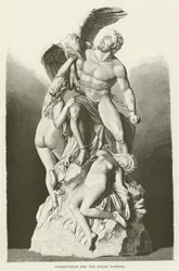 Prometheus and the Ocean Nymphs