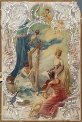 Song (Design for a Mural in the Varieté Ronacher, Vienna)