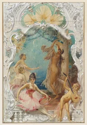 Dance (Design for a Mural in the Varieté Ronacher, Vienna)