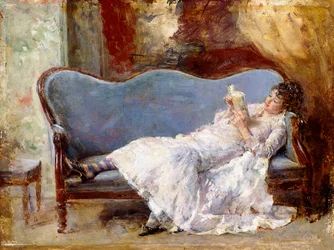 A Lady Reading