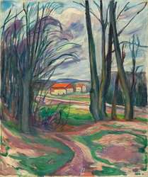 Landscape in Skoyen