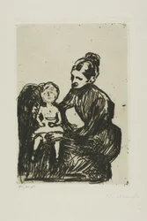 Nurse with a Boy/The Mother and the Crying Child