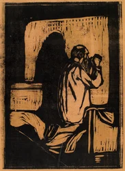 Old Man Praying