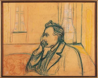 Portrait of Friedrich Nietzsche