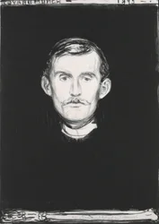 Self-Portrait with Skeleton Arm