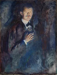 Self Portrait with Cigarette