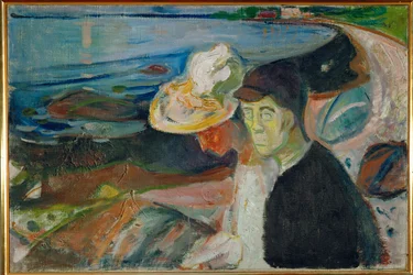Two People on the Shore