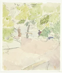 Color Study for the Langelinie Painting