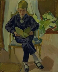 Portrait of Bent von Müllen as a Boy