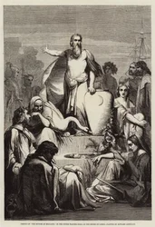 Fresco of The Rivers of England, in the Upper Waiting-Hall of the House of Lords