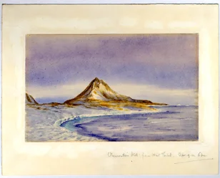 Observation Hill from Hut Point, 1911