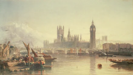 The Houses of Parliament and Westminster Bridge