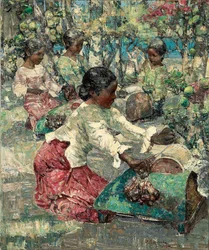 Burmese Lace Makers
