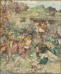 The Little Mushroom Gatherers