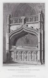 Monument of Archibald 5th Earl of Douglass, in the Church of Douglass